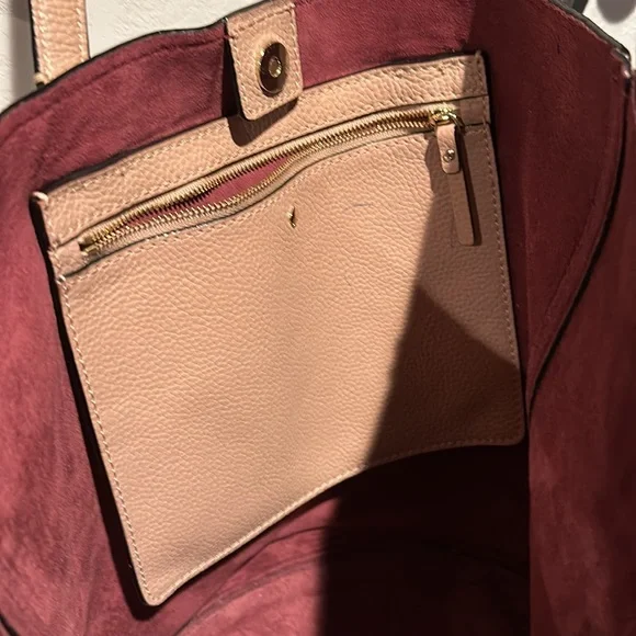 Kate Spade Tote Purse RN 0102760 CA 57710 Mauve - Picture 4 of 8